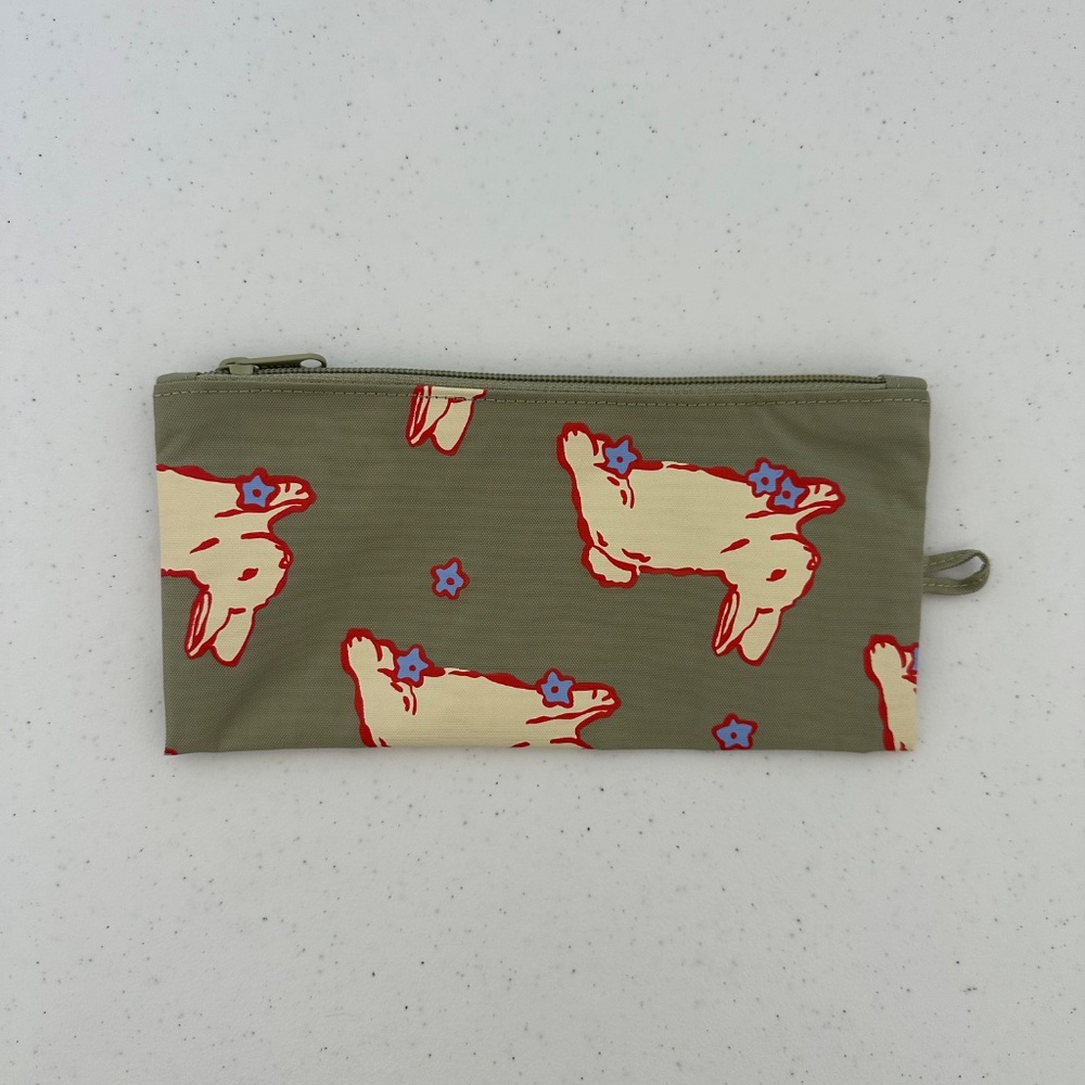 Baggu MEDIUM Flat Pouch - Spring Animals - image 2